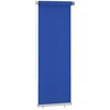 Lauko roletas, 85 (plotis) x 230 (aukštis) cm, mėlynos spalvos, HDPE
