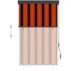 Lauko roletas, oranžinės ir rudos spalvų, 100x250cm