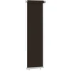 Lauko roletas, 65 (plotis) x 230 (aukštis) cm, rudos spalvos, HDPE