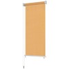 Lauko roletas, smėlio spalvos, 60x230cm, HDPE