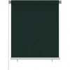 Lauko roletas, tamsiai žalios spalvos, 120x140cm, HDPE