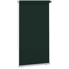 Lauko roletas, 125 (plotis) x 230 (aukštis) cm, tamsiai žalios spalvos, HDPE