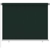 Lauko roletas, tamsiai žalios spalvos, 180x140cm, HDPE