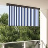 Roletas Mėlyna ir balta 220 x 250 cm Audinys ir aliuminis