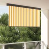 Roletas Balta ir oranžinė 220 x 250 cm Audinys ir aliuminis