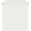 Lauko saugojimo dėžė Balta 80 x 50,5 x 50 cm Plienas
