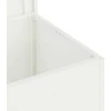 Lauko saugojimo dėžė Balta 80 x 50,5 x 50 cm Plienas