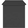 Lauko saugojimo dėžė Juoda 100 x 50,5 x 50 cm Plienas