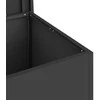 Lauko saugojimo dėžė Juoda 80 x 50,5 x 50 cm Plienas