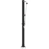 Lauko saulės dušas 20 l PVC ir aliuminis Juoda