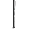Lauko saulės dušas 20 l PVC ir aliuminis Juoda