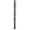 Lauko saulės dušas Juoda 217 cm PVC ir aliuminis