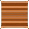 Saulės burė Oranžinė ir ruda 4,5 x 4,5 m