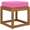 Lauko Sėdimosios Pagalvė Rožinė 40 x 40 x 8 cm 100% poliesteris