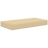 Lauko Sėdimosios Pagalvė Smėlio 80 x 40 x 8 cm 100% poliesteris
