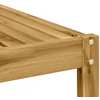 Lauko sėdynė suolelis Balta 115 x 43 x 37 cm