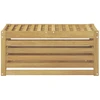 Lauko sėdynė suolelis Balta 79 x 43 x 37 cm