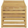 Lauko sėdynė suolelis Balta 79 x 43 x 37 cm