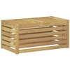 Lauko sėdynė suolelis Balta 79 x 43 x 37 cm