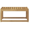 Lauko sėdynė suolelis Balta 79 x 43 x 37 cm