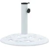 Lauko skėčio pagrindas, baltos spalvos, 9kg, 40cm, ketus