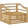 Lauko sofa Balta