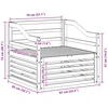 Lauko sofa Balta