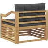 Lauko sofa Balta ir antracito