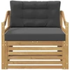 Lauko sofa Balta ir antracito