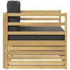Lauko sofa Balta ir antracito