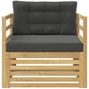 Lauko sofa Balta ir antracito