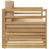 Lauko sofa Balta ir kreminė