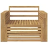 Lauko sofa Kietos akacijos mediena Balta