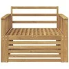 Lauko sofa Kietos akacijos mediena Balta