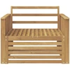 Lauko sofa Kietos akacijos mediena Balta
