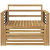 Lauko sofa Kietos akacijos mediena Balta