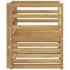 Lauko sofa Kietos akacijos mediena Balta