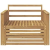 Lauko sofa Kietos akacijos mediena Balta