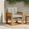 Lauko Vidurinis Sofa Kietasis akacijos medis ir Textilene