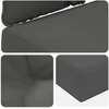 Lauko sofa pagalvėlė Poliesteris Antracito 60 x 50,5 cm