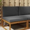 Lauko sofa pagalvėlė 2 pcs Antracitas Poliesteris