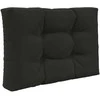 Lauko sofa pagalvėlė 2 pcs Juodas Poliesteris