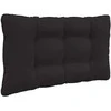 Lauko sofa pagalvėlė 2 pcs Juodas Poliesteris