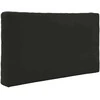 Lauko sofa pagalvėlė 2 pcs Juodas Poliesteris