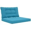 Lauko sofa pagalvėlė 2 pcs Karališka mėlyna Poliesteris