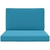 Lauko sofa pagalvėlė 2 pcs Karališka mėlyna Poliesteris