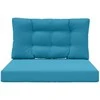Lauko sofa pagalvėlė 2 pcs Karališka mėlyna Poliesteris