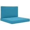 Lauko sofa pagalvėlė 2 pcs Karališka mėlyna Poliesteris