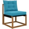 Lauko sofa pagalvėlė 2 pcs Karališka mėlyna Poliesteris