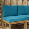 Lauko sofa pagalvėlė 2 pcs Karališka mėlyna Poliesteris